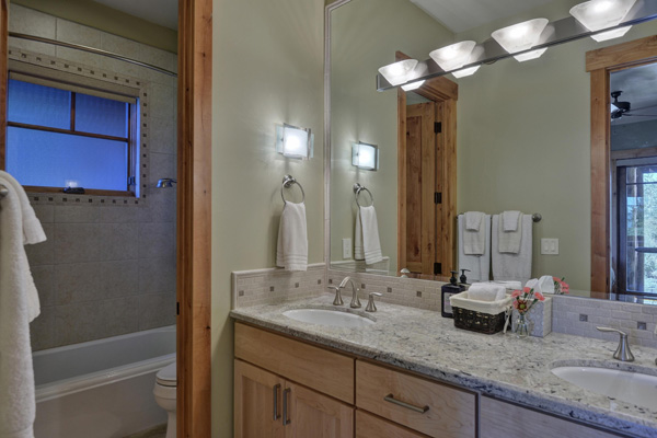 Tahoe Vacation Rentals - Lake Front House - Master Bath 2